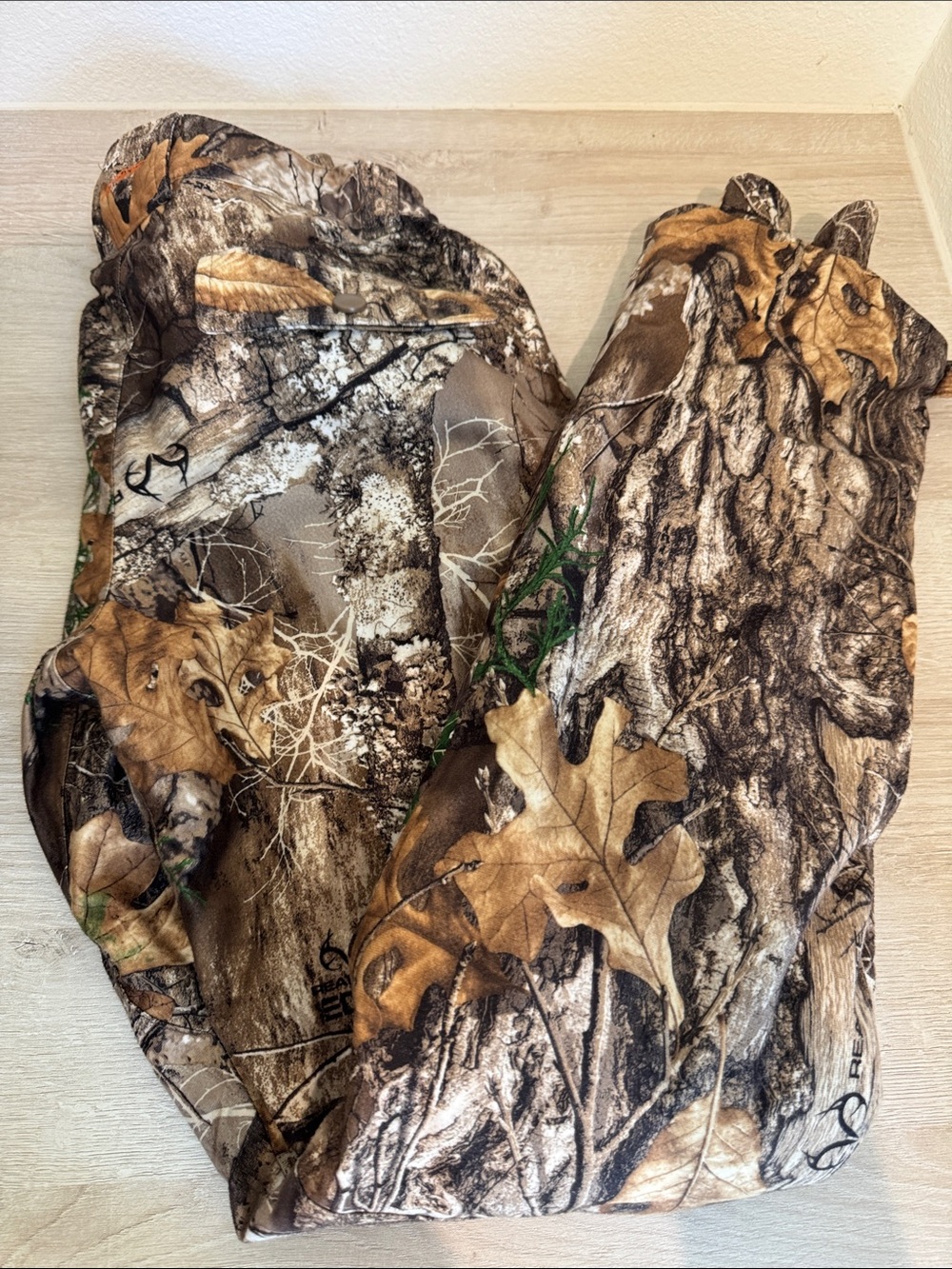 Men's Cargo Pants in Brown Woodland Camo